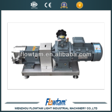 Sanitary rotary lobe pump Colloid pumps rotor pumps